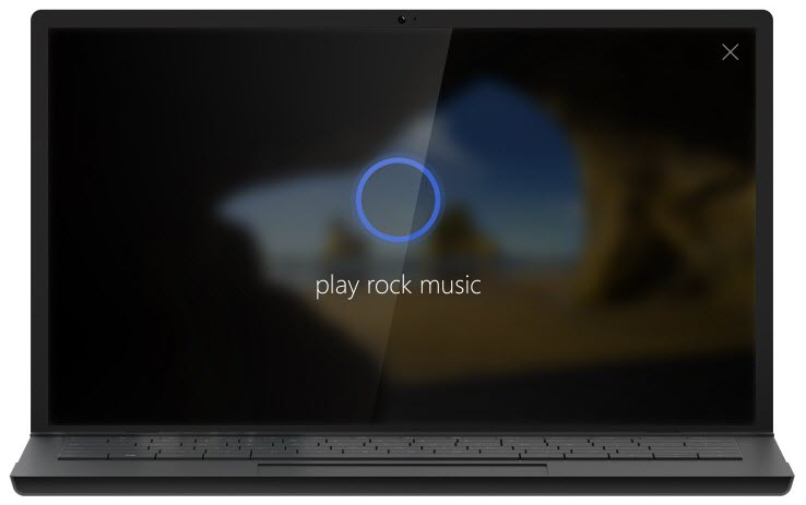 Windows 10 Anniversary Update cortana on lock screen