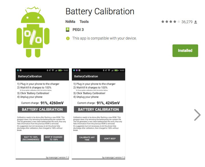 Battery Calibration android root Battery Calibration android root