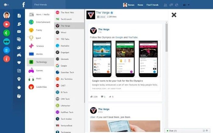 Chrome-Extensions-For-Facebook-Flatbook