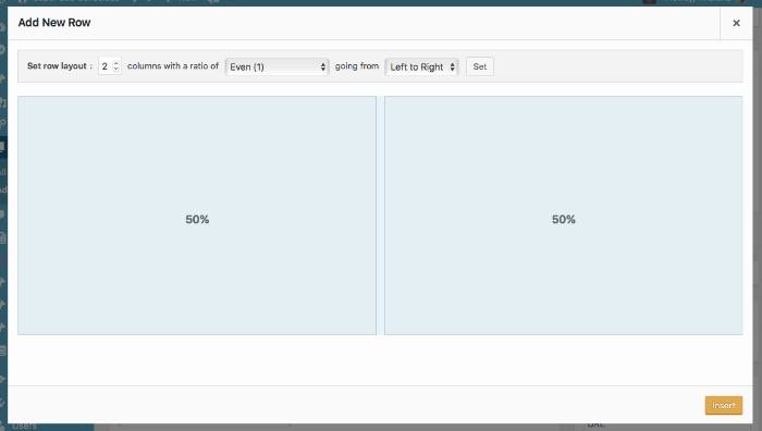 Landing Page -mte- Add Row