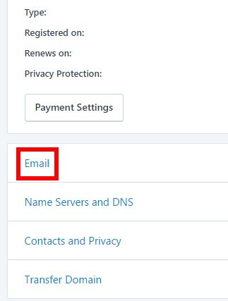 WordPressDomain-email
