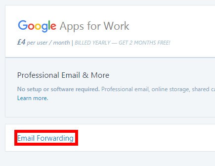 WordPressDomain-emailforwarding