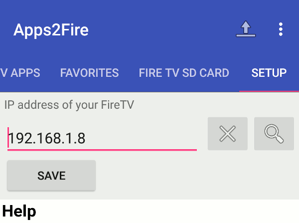 android-apps2fire-setup