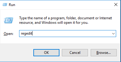disable cortana win10 regedit run command