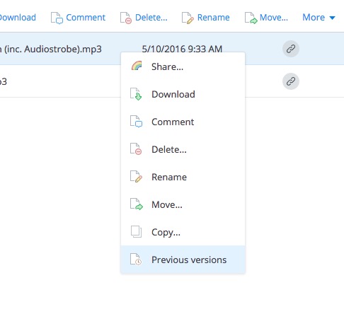 dropbox-tidy-previous-versions