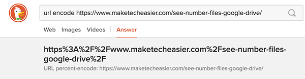 duckduckgo-encodeurl duckduckgo-encodeurl