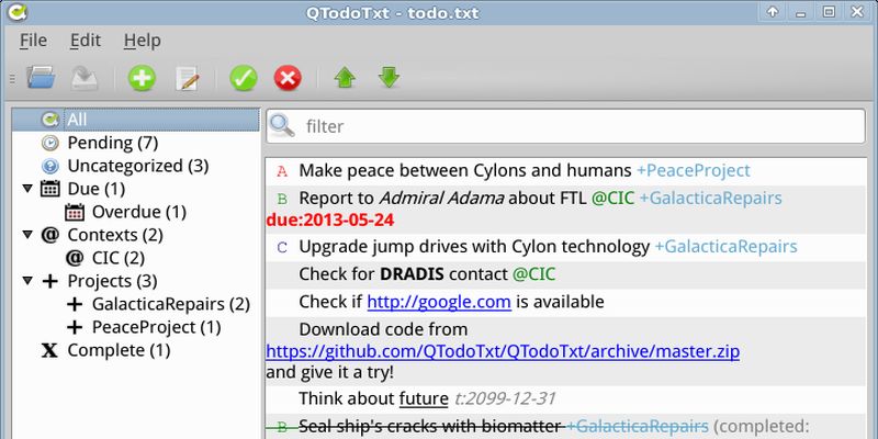 QTodoTxt – A todo.txt GUI Client for Linux Featured Image