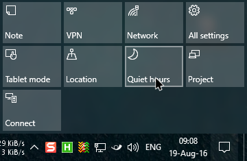 quiet hours win10 enable quiet hours quiet hours win10 enable quiet hours