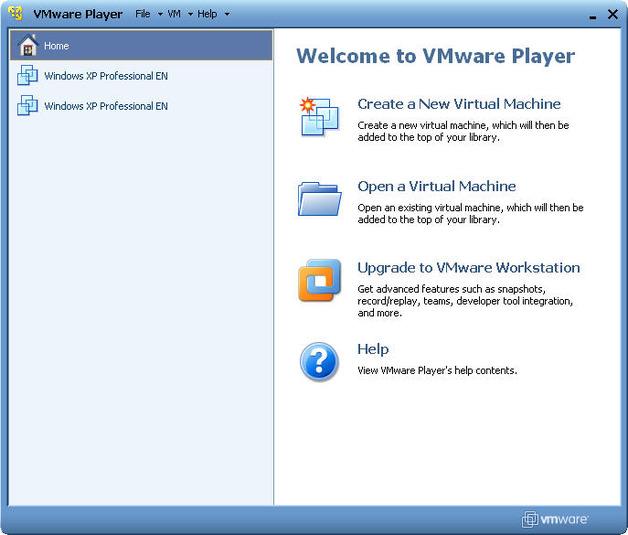 virtual machine software windows 10 vmware player