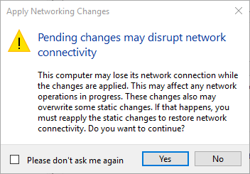 win10 hyper-v network change warning
