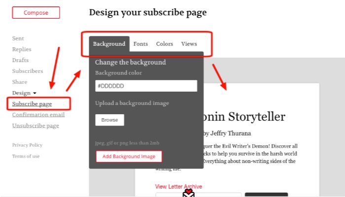 tinyletter-mte-design-subscribe-page