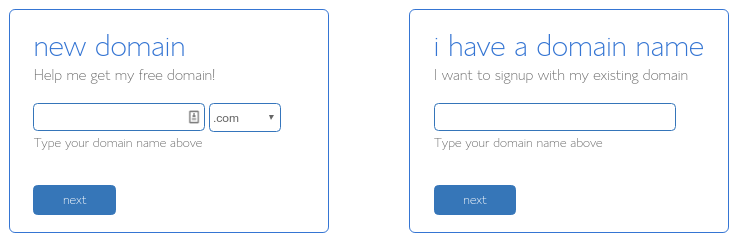 Set up your domain name with Bluehost. Set up your domain name with Bluehost.