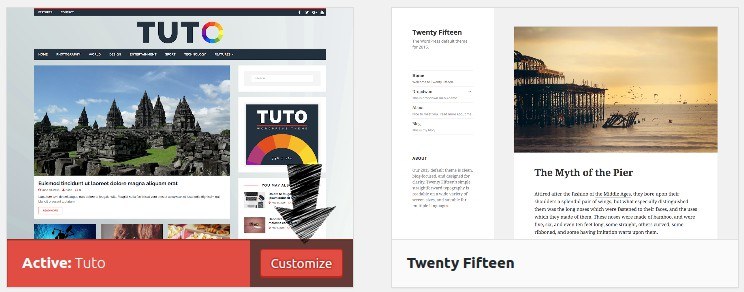 Customize your WordPress theme. Customize your WordPress theme.
