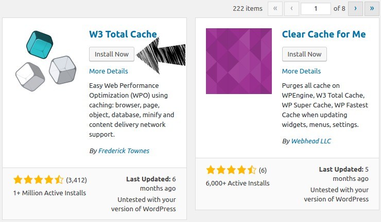 Install W3 Total Cache WordPress plugin. Install W3 Total Cache WordPress plugin.