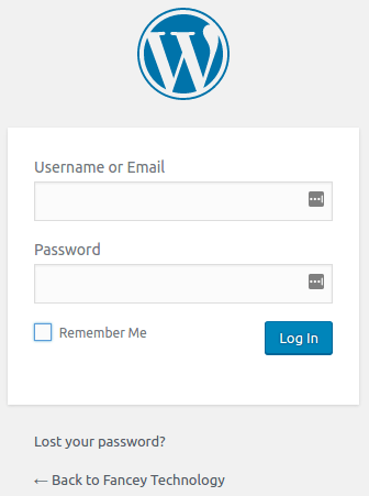 Sign into your WordPress site. Sign into your WordPress site.