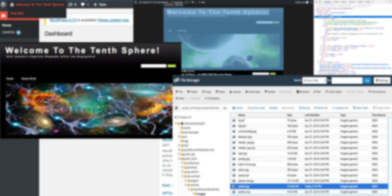 Article on how to change a WordPress themes header image when the theme doesn't allow for it.