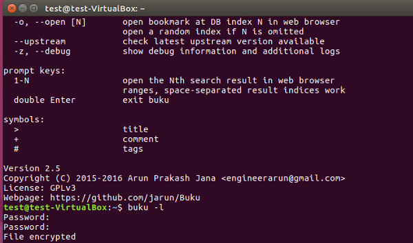 buku-encrypt-bookmarks buku-encrypt-bookmarks
