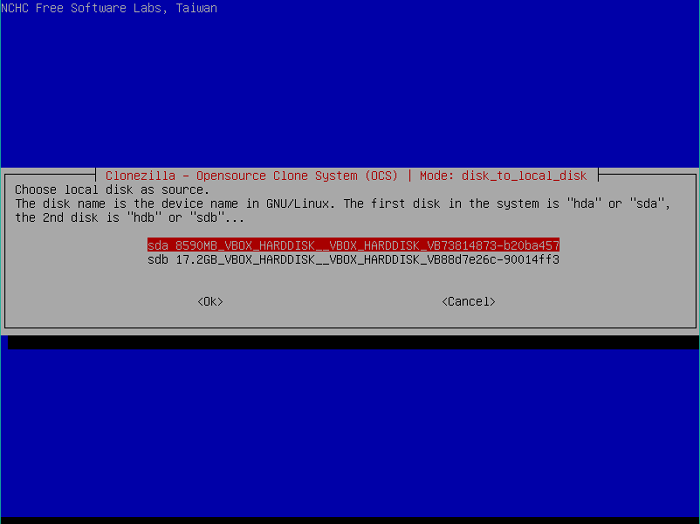 clonezilla-change-local-disk-source