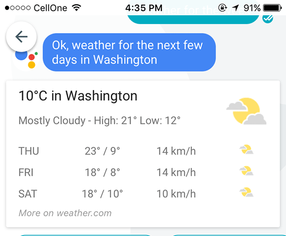 google-allo-weather-week