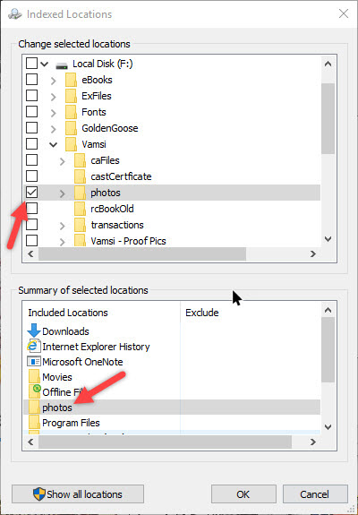 manage-indexing-win10-remove-index-location