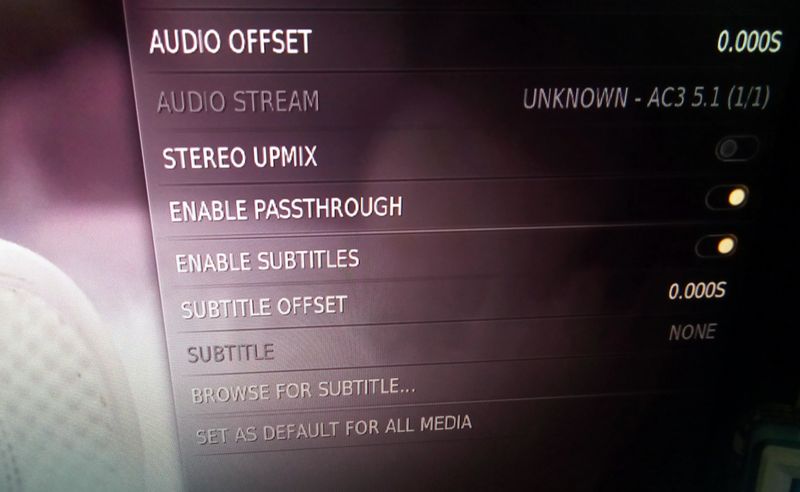 Kodi audio issue on Probox2 Air.