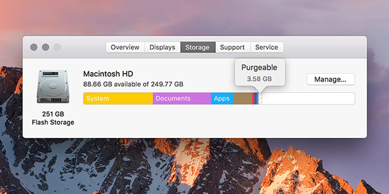 Understanding macOS Sierra’s Purgeable Space and How to Use It to Optimize Your Hard Drive Space Featured Image