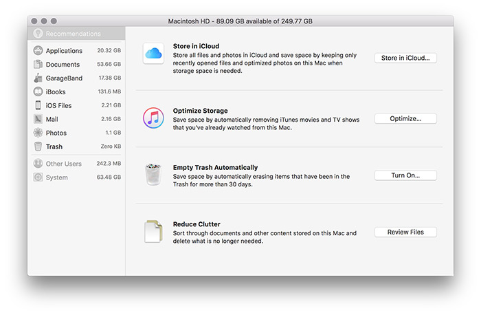 purgeable-recommendations