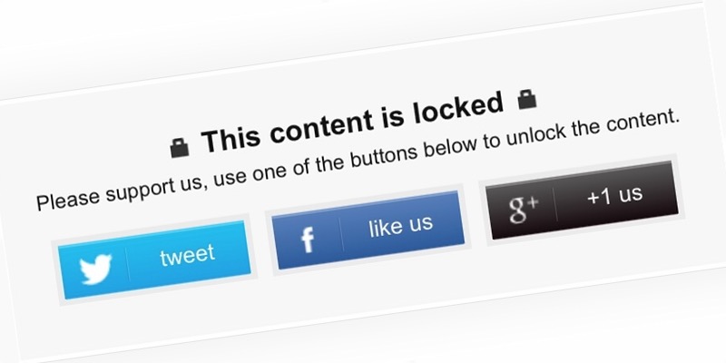 Get More Social Shares for Your WordPress Posts Using Social Locker Featured Image