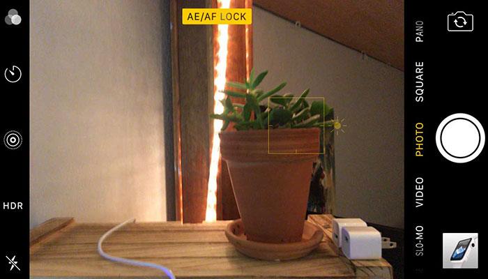 iPhone SLR Default Camera App