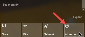 update-history-win10-select-all-settings