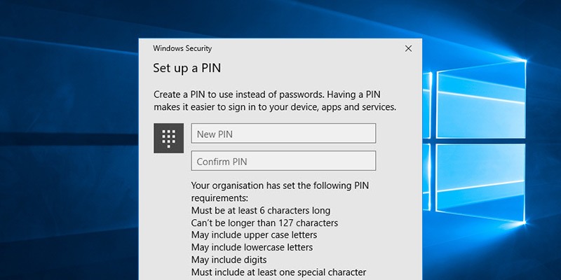 How to Enable PIN Complexity in Windows 10 and Make the Login PIN More Secure Featured Image