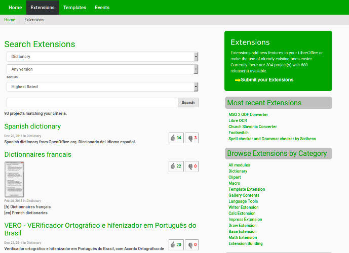 libreoffice-extensions-06-dictionaries