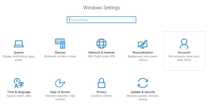 Windows-Privacy-Accounts