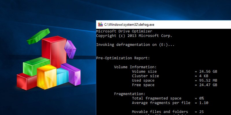 How to Defragment Your Hard Drives from The Context Menu in Windows Featured Image