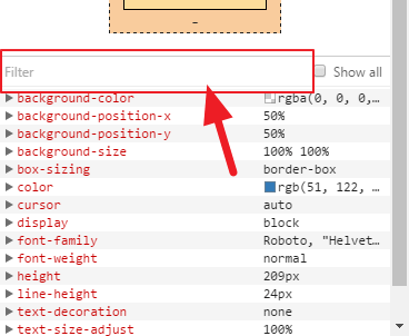 google chrome inspect element box model 5