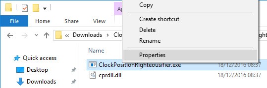 move-clock-win10-select-properties