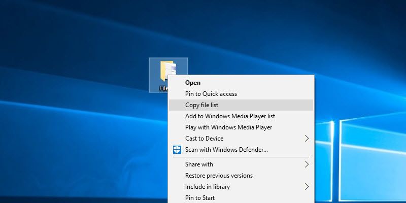 How to Copy a Folder’s File List in Windows Featured Image