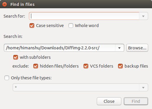 gedit-file-search-in-action