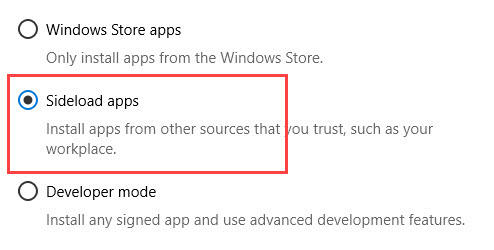 install-appx-files-win10-select-sideload-option install-appx-files-win10-select-sideload-option