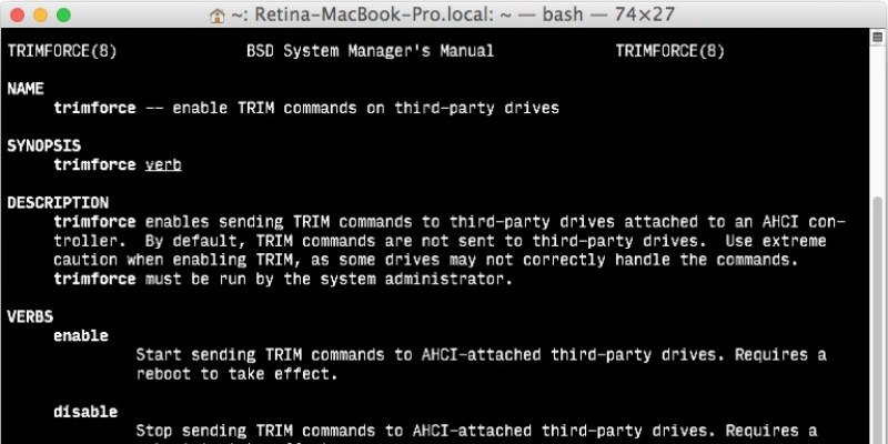 How to Enable TRIM for 3rd Party SSDs on Mac Featured Image