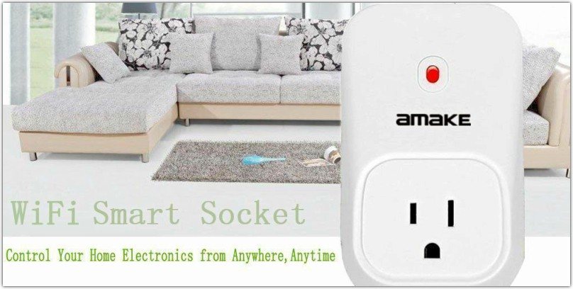 Amake WiFi Smart Power Plug Review Featured Image