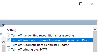 win10-disable-ceip-open-policy win10-disable-ceip-open-policy
