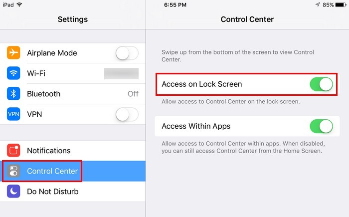 control-lock control-lock