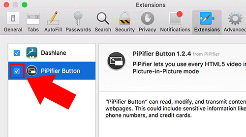 pipifier-safari-extension-preferences-ticked