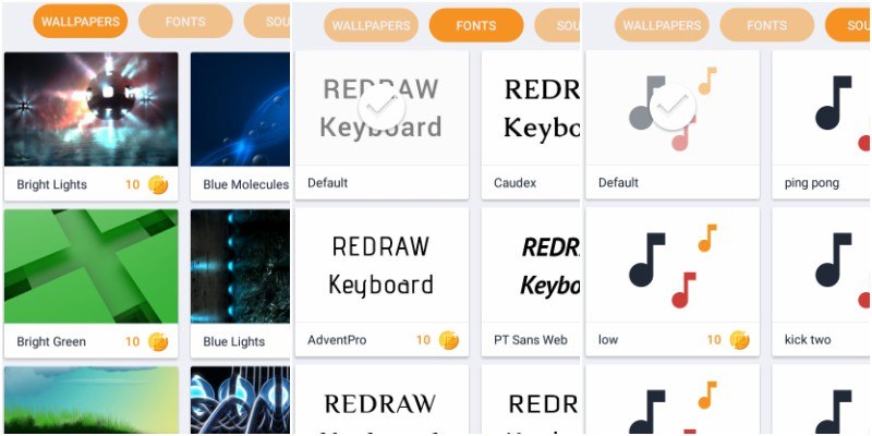 redraw-keyboard-wallpapers-fonts-sounds