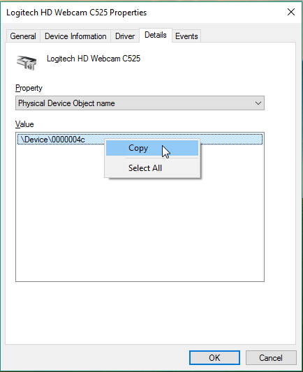 device-manager-copy-physical-id