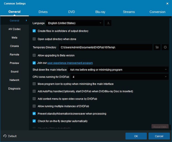 dvdfab-ripper-common-settings