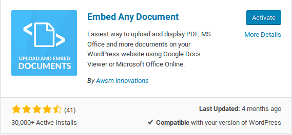 embed-doc-wordpress-installation