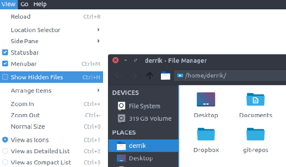 linux-hide-show-files-folders-file-managers linux-hide-show-files-folders-file-managers