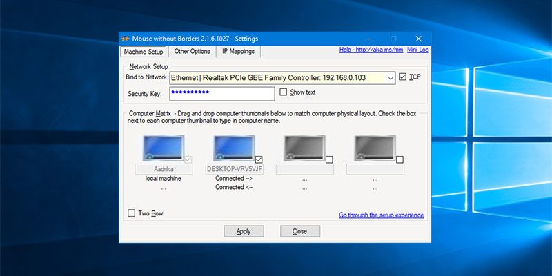 How to Share a Keyboard and Mouse Between Two Windows 10 Computers Featured Image